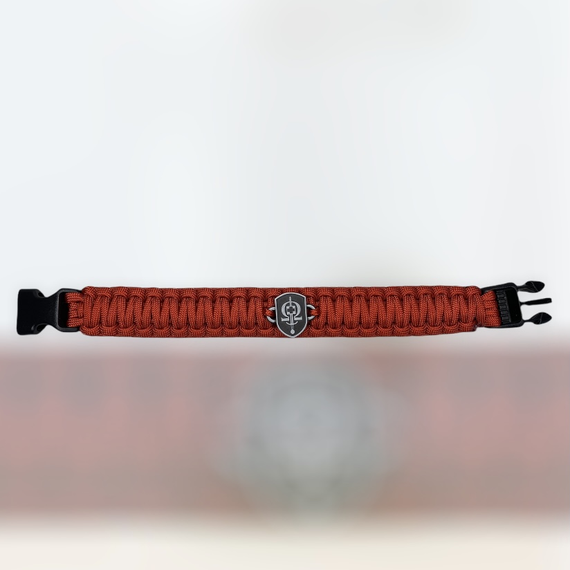 Survival náramek se znakem REGI  Base - černý- nový model  