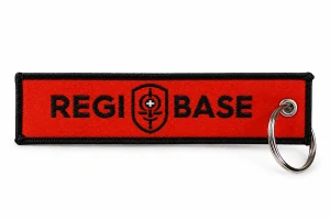 Látková klíčenka REGI BASE – červená
