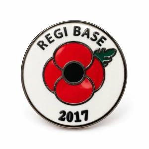 Kovový odznak Vlčí mák REGI BASE | Den válečných veteránů
