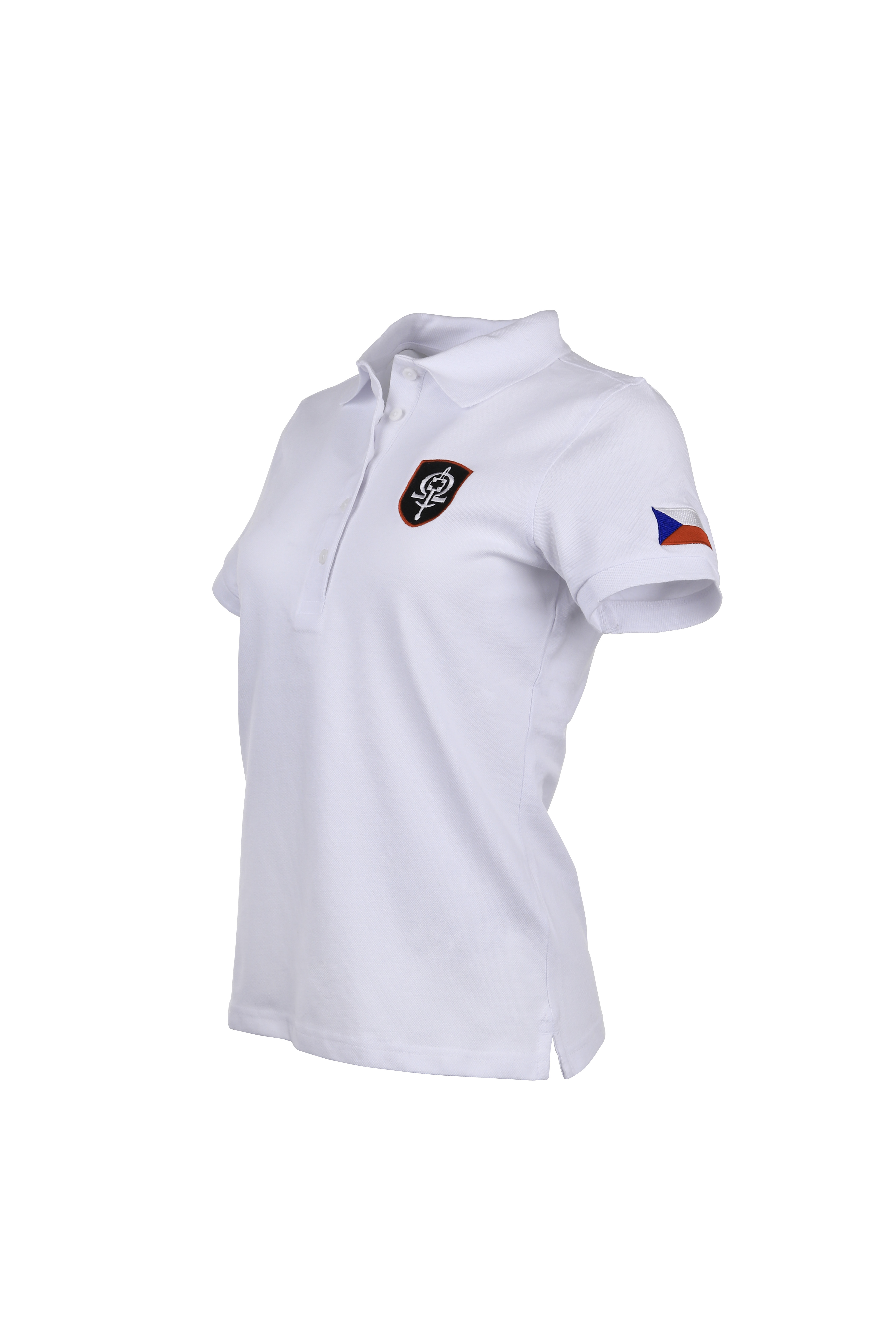 Polo tričko dámské - bílé 