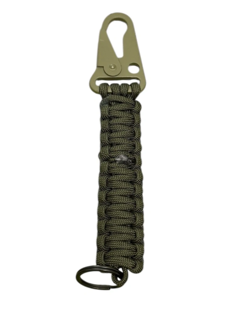 2.0 Snaphook paracord klíčenka khaki NOVÝ MODEL