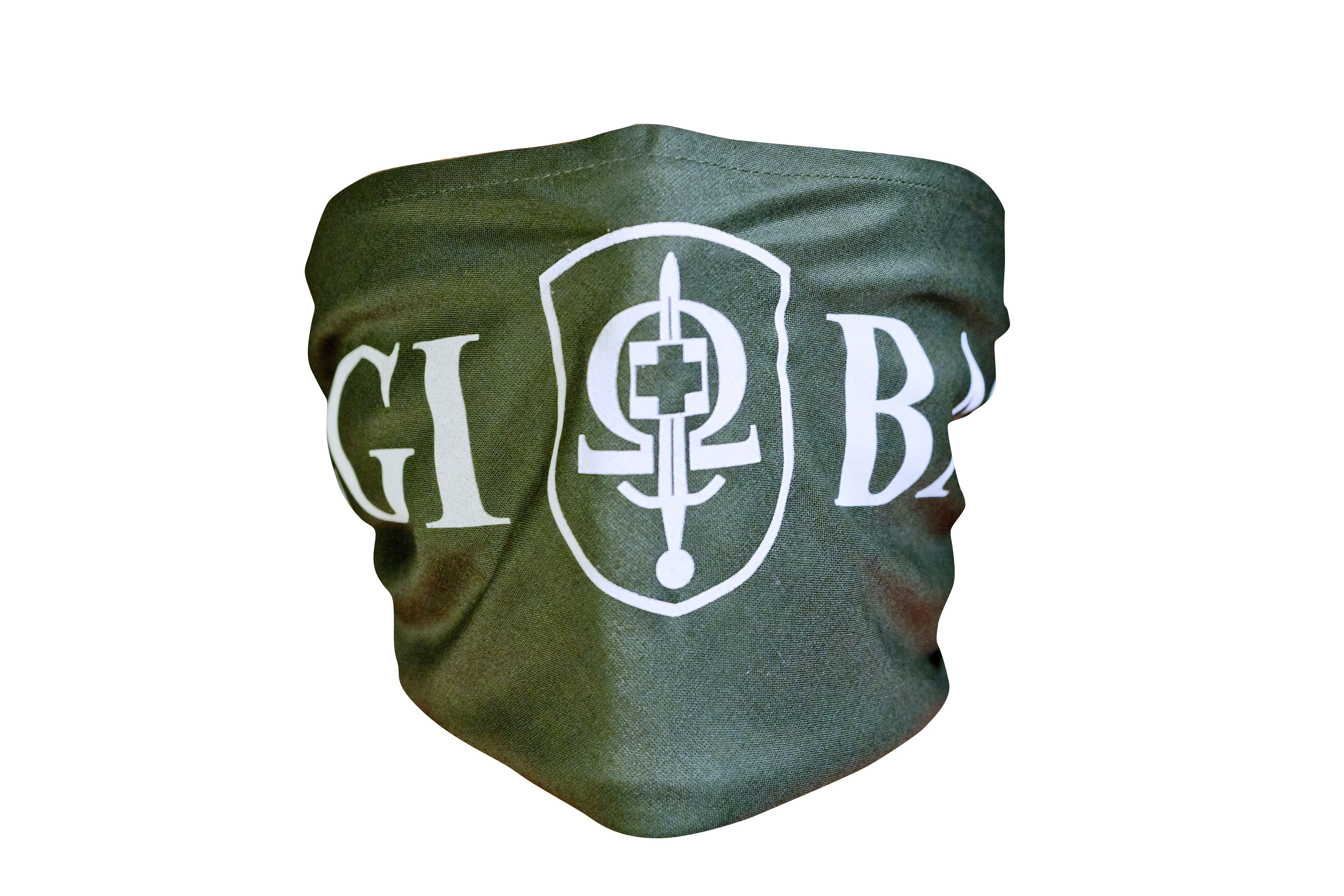 Šátek RBSCH - bílý nápis 