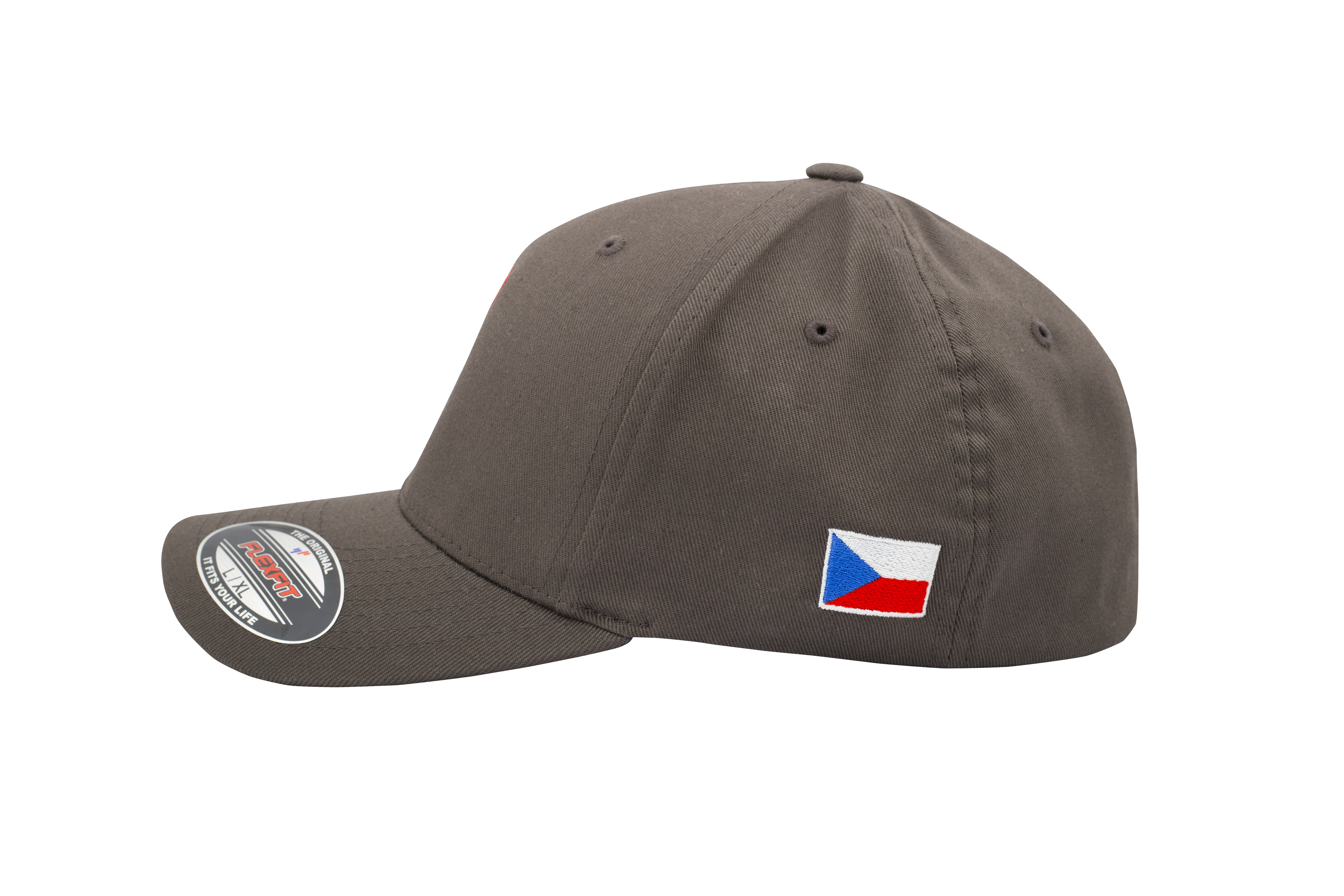 Kšiltovka FLEXIFIT šedá